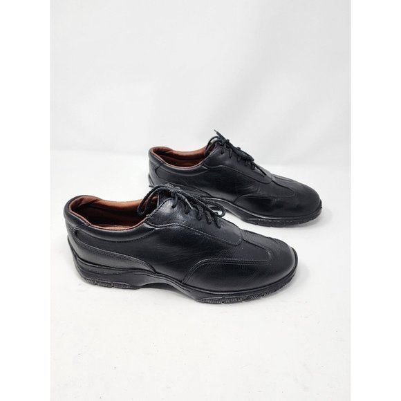 Allen Edmonds Day Tripper Black Leather Casual Dress Shoe Comfort Sneaker Oxford - Picture 10 of 12